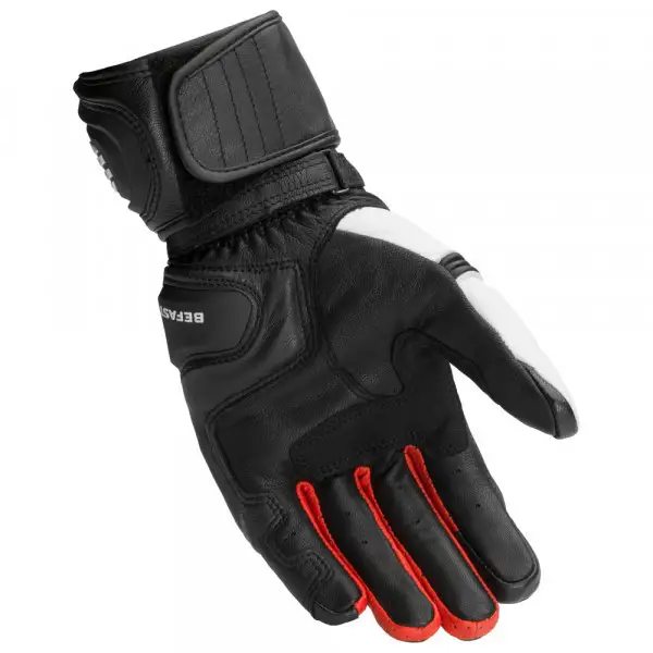 Kit Befast Racing N6 - Tuta Pelle SENTUL Nero Bianco Rosso + Guanti Pelle TECNO RS Nero Bianco Rosso + Sottotuta Integrale Made In Italy - immagine 5