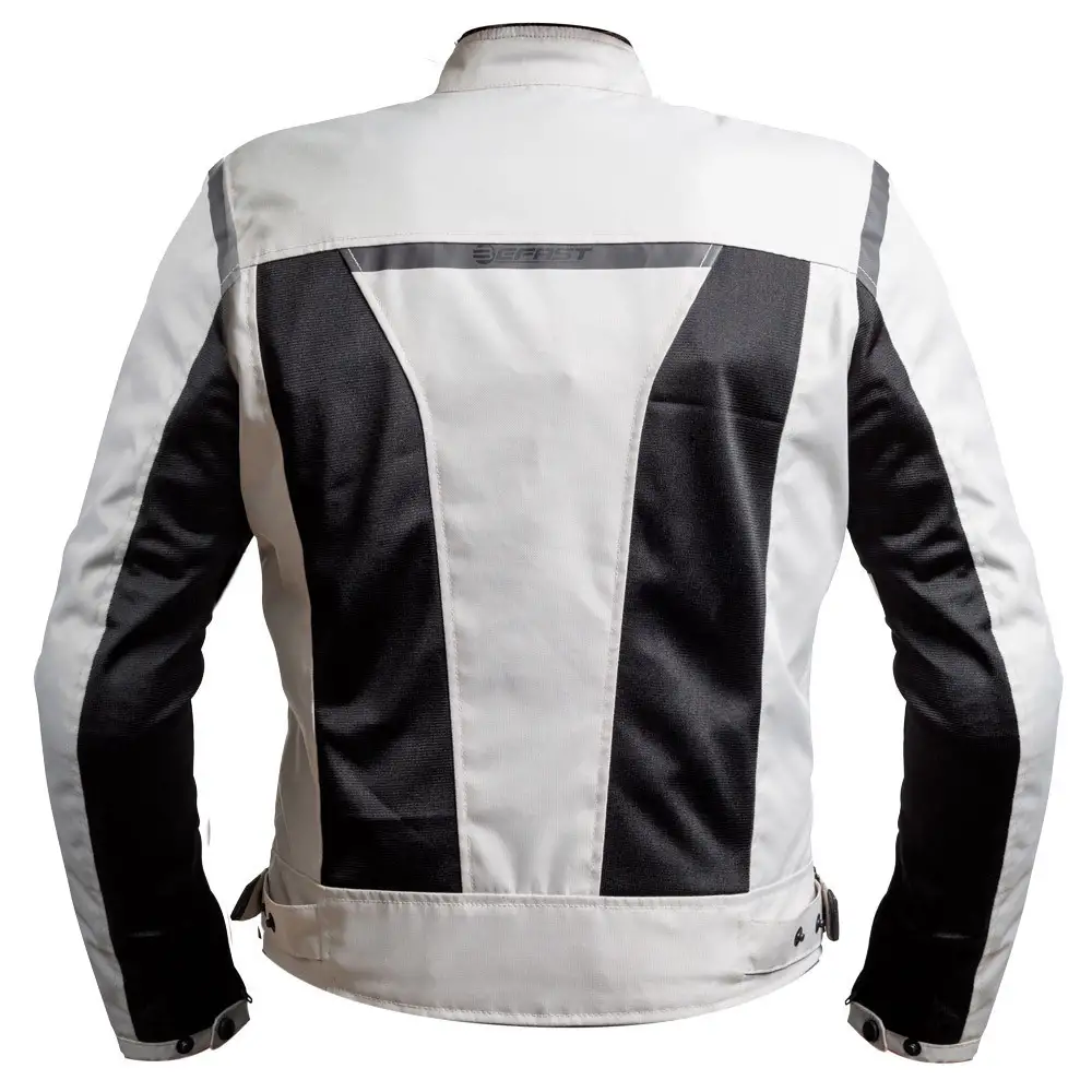 Kit Coppia FreeLife CE Grigio - Giacca Moto Estiva Befast FreeLife Grigia - Uomo + Donna - immagine 4