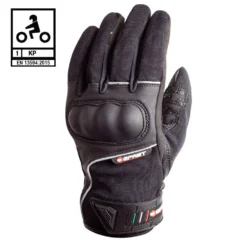 Guanti Moto Estivi Befast RERUN Certificati CE Nero